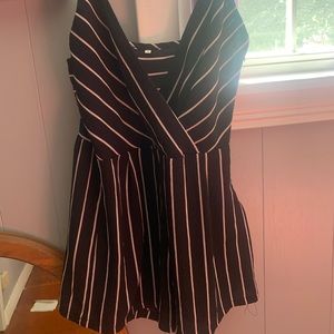 Striped Romper